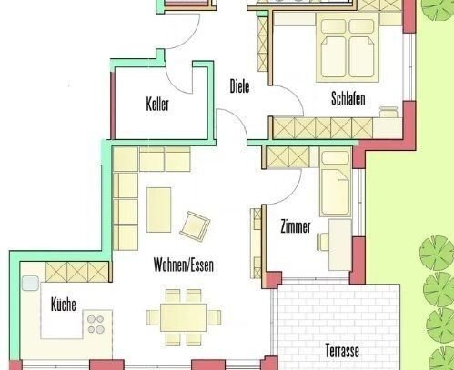 Energiesparsame NEUBAU - Wohnung mit großzügigem Gartenanteil