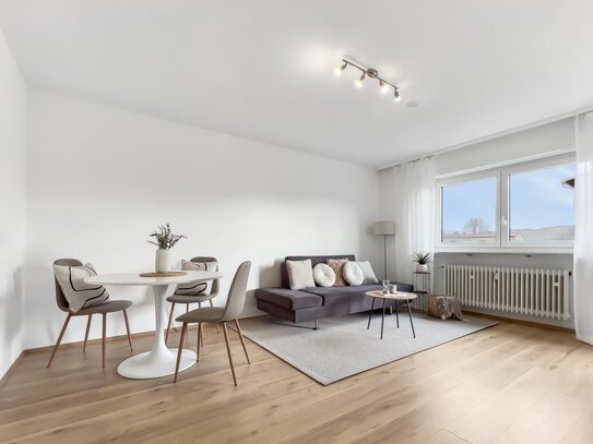 Erstbezug nach Sanierung: Schicke 2-Zimmer-Wohnung mit Garage und Balkon