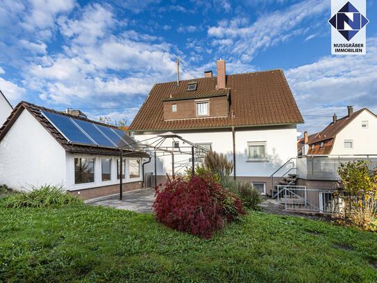 Einfamilienhaus mit 6,5 Zimmern, großer Terrasse, Garten und weiteren Überraschungen