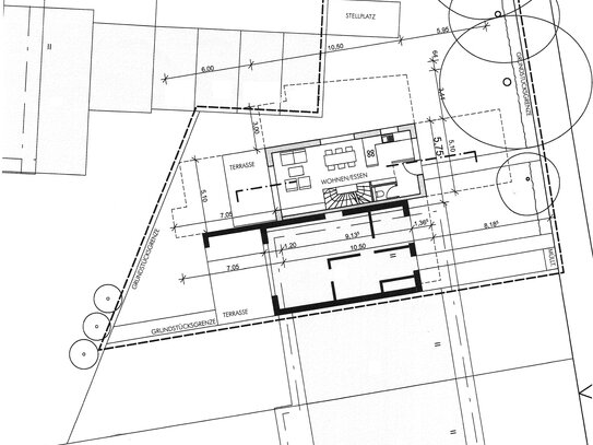 BESONDERHEIT: Grundstück mit genehm. Vorbescheid für Neubau zweites Reihenhaus an Altbestand!