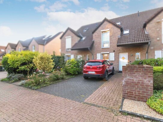 Charmantes Reihenmittelhaus mit einer Garage und zwei Stellplatz in begehrter Lage von Duisburg