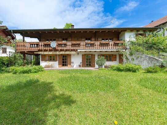 Murnau: Großes, gepflegtes Einfamilienhaus am Murnauer Moos mit Blick