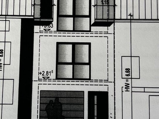 Rohbau-Reihenmittelhaus in Mettlach-Weiten, Nahe der luxenburgischen Grenze- zu verkaufen