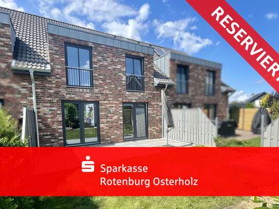 *RESERVIERT*Zentral in Worpswede! Modernes Reihenhaus zum Sofort-Bezug