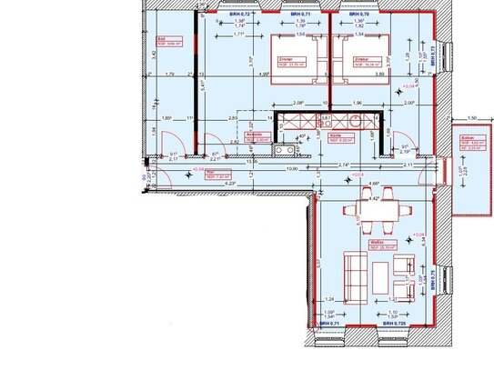 Großzügige, frisch sanierte Wohnung im Fernblick Rickenbach !