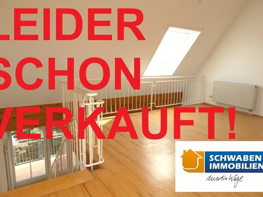 2,5-Zimmer-Maisonettewohnung mit Balkon und TG-Stellplatz in zentraler Lage Langenaus zu verkaufen!