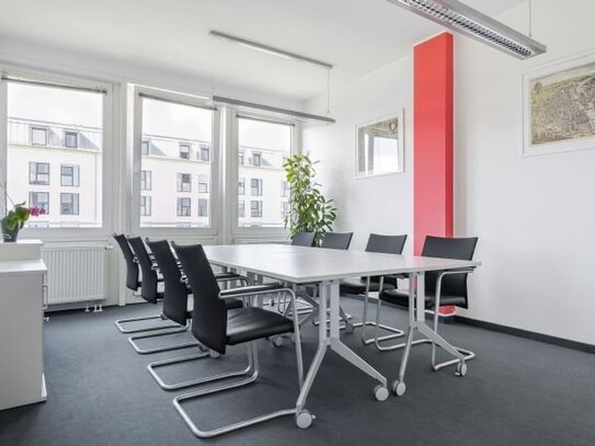 Voll ausgestatteter privater Büroraum für Sie und Ihr Team in Regus Neue Messe Riem