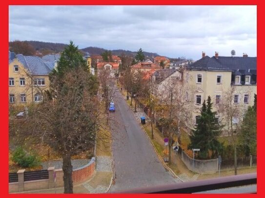 Kapitalanlage mit Weitblick (und Fernwärme!): 3-Raum-WE mit Balkon und Stellplatz, Bad mit Wanne!