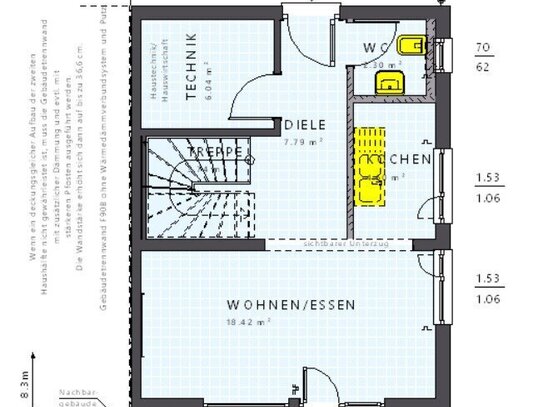 Exklusivese Doppelhaushälfte mit Grundstück in Groß-Gerau Stadtteil Dornheim