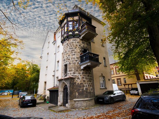 Klassische Eleganz mit Turmzimmer - Eigentumswohnung im historischen Stadtkern