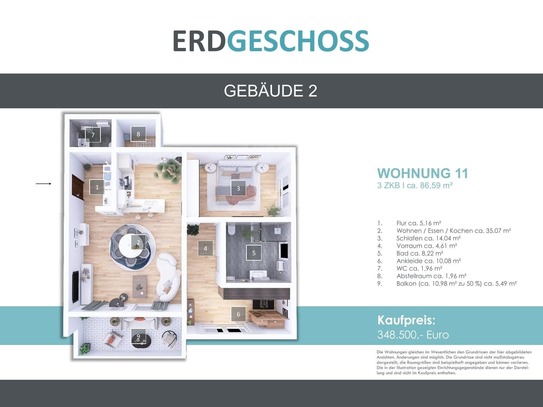 **** DUO Saarbrücken-Güdingen **** Moderne Neubau-Eigentumswohungen in ruhiger Lage