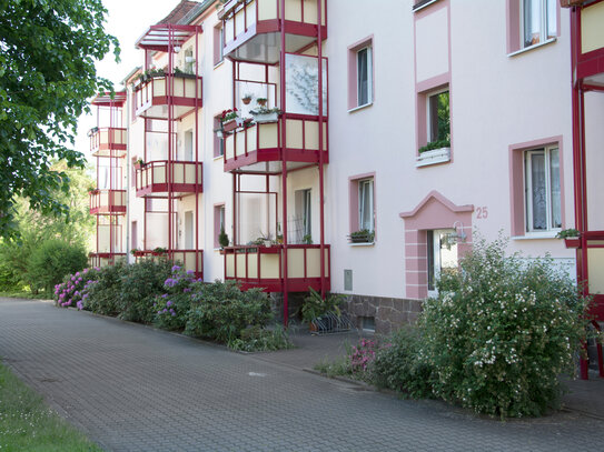 Behagliche 3-RWE mit Balkon im äußeren Triebischtal