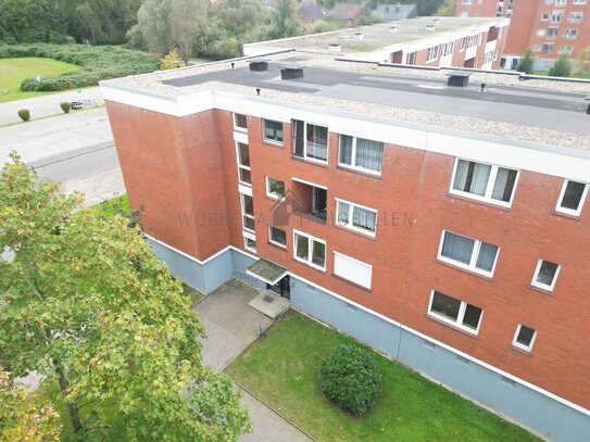 Kernsanierte 3 Zimmer Wohnung mit Balkon und Einbauküche in Emden zu verkaufen