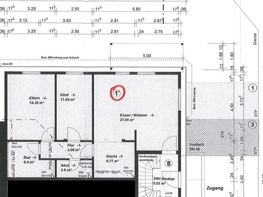 3-Zimmerwohnung zum mieten - ab 15.11.2024