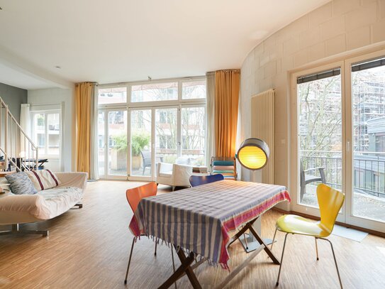 Exklusives Penthouse Loft mit privaten Dachterrasse für Freigeister - Beste Lage im Herzen Berlins