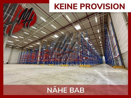 KEINE PROVISION - SCHNELL VERFÜGBAR - Lager-/Logistik (3.500 m²) & Büro (500 m²) zu vermieten