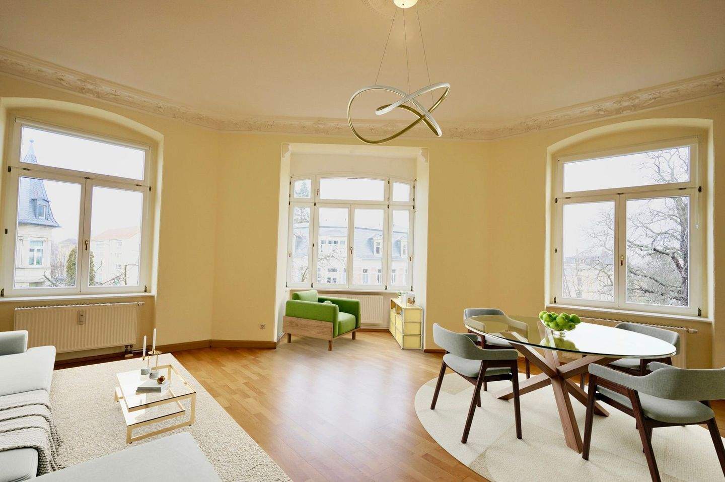 Altbau-Wohnung nahe TU - ideal für Uni-Mitarbeiter, unvermietet