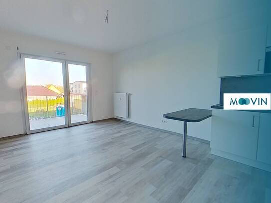 **BARRIEREFREI** Moderne 2-Zimmer-Wohnung mit EBK und Balkon