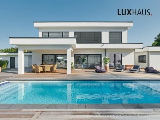 LUXHAUS Luxus Villa auf 300m² individuell planbar 100% Wohlfühlklima – 100% Design