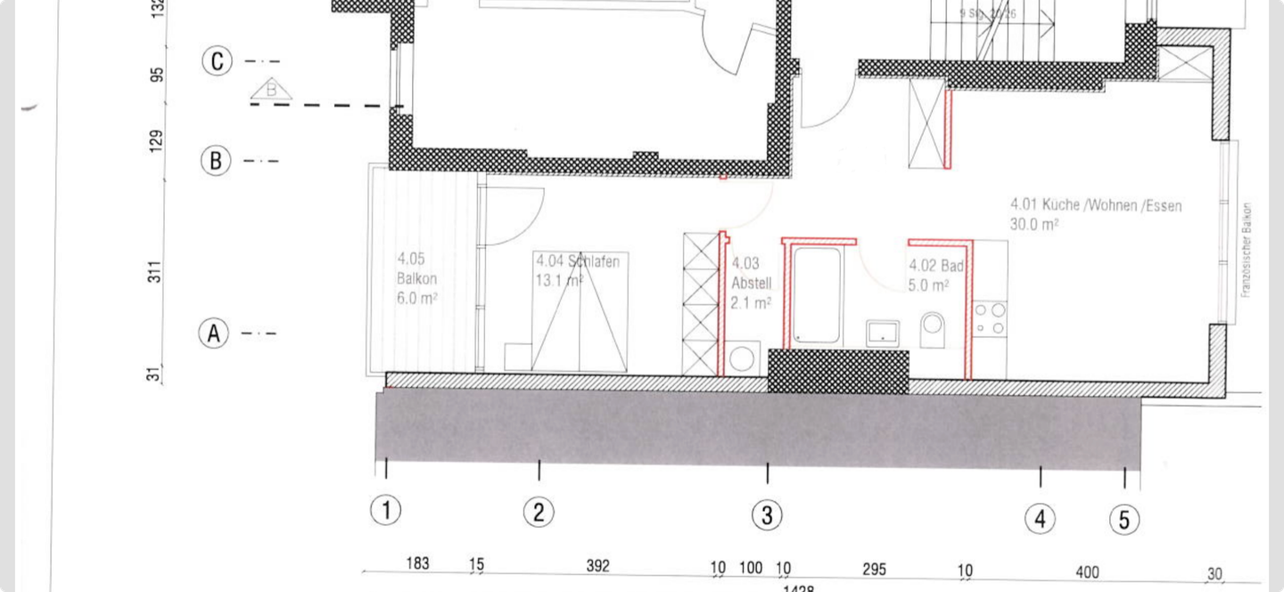 Neubau im Altbau - moderne, helle 2-Zimmer Wohnung mit Loggia/Balkon im Bötzowviertel - Photo 1