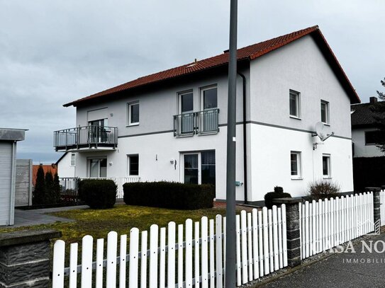 Gepflegte 2-Zimmer-Eigentumswohnung mit eigenem Garten + Stellplatz in Eslarn