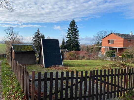 Grundstück in Reichenhain mit grandioser Fernsicht