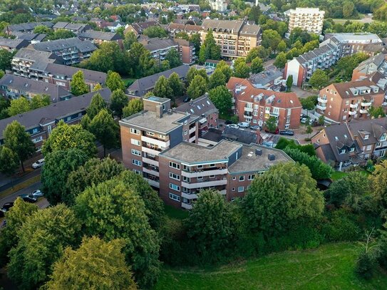 Leben am Wasser, wohnen im Grünen - Exklusive Wohnung an der Jröne Meerke