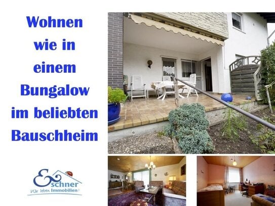 Wohlfühl-3-Zimmer-Erdgeschoss-Wohnung mit Garten, Garage und mehr