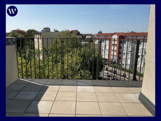 Herrliche Aussichten in Lichtenberg! Erstbezug, 2 Dachterrassen, Einbauküche, Tageslichtbad, Aufzug