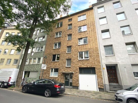 Frei zum 27.04.: Gemütliche 1-Zimmer-Wohnung mit Wohnküche, neuem Bad und Balkon