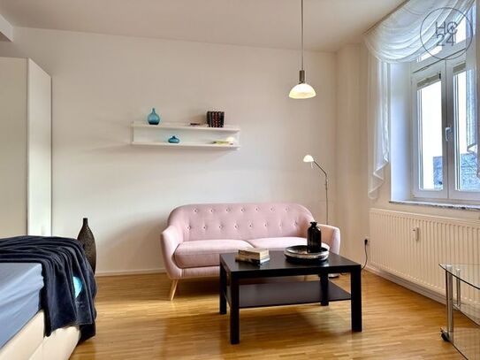 Möbliertes Studio Apartment in Leipzigs Szenestadtteil SÜDVORSTADT (mit BALKON)