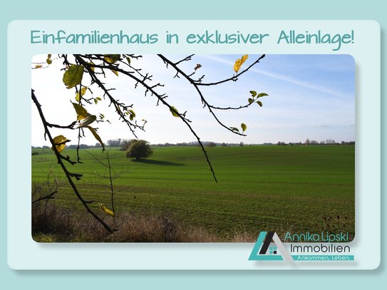 Uckermark - Einfamilienhaus in exklusiver Alleinlage!