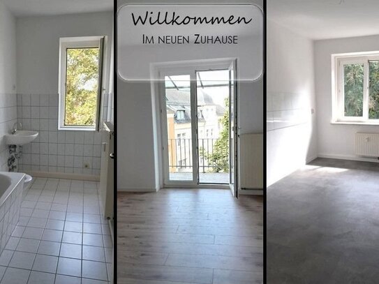 Wäre das was für Sie? Zwei-Zimmer-Wohnung mit Balkon