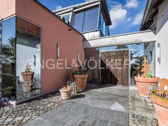 Exklusive Villa mit spektakulärem Weitblick nahe Nürnberg in Wendelstein