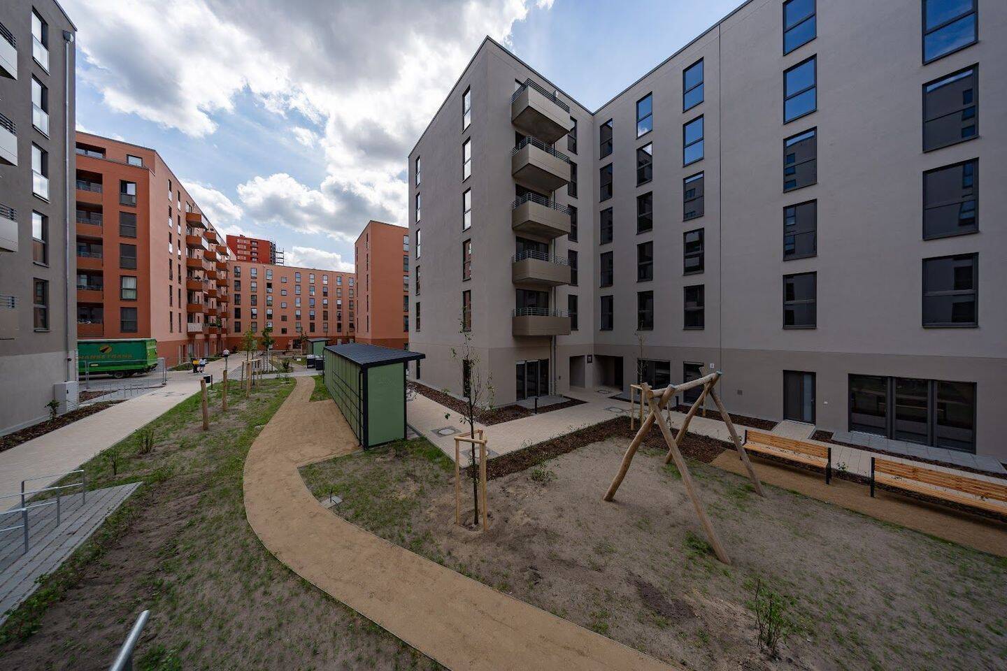 Schicke Single-Wohnung mit Fußbodenheizung im Erstbezug - Foto 1