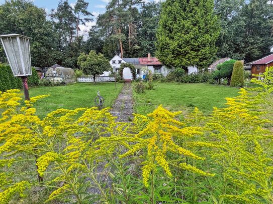 Traumhaftes Grundstück mit Altbestand in ruhiger Lage von Strausberg