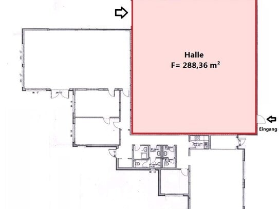 Lagerhalle direkt an der A72 zur Miete