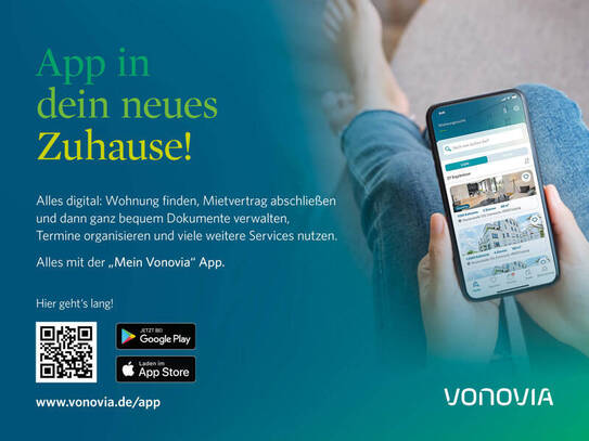 Zuhause fühlen: großzügige 3-Zimmer-Wohnung mit Balkon!