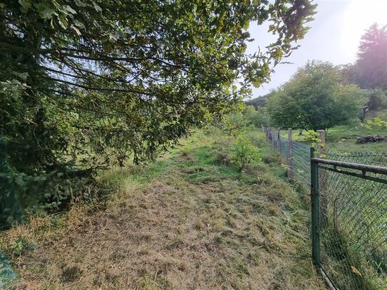 Gartengrundstück Hanglage mit kleinem Gartenhaus am Kleinen Leuchtberg