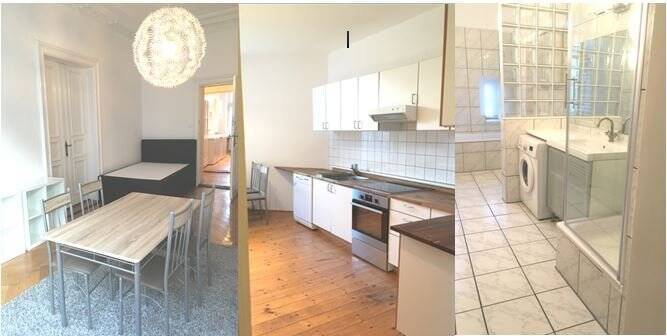 Möbliertes 22m²-Zimmer mit Balkon in 4er Studierenden-WG mit Bad + großer Küche (Nähe Kleistpark) - Photo 1