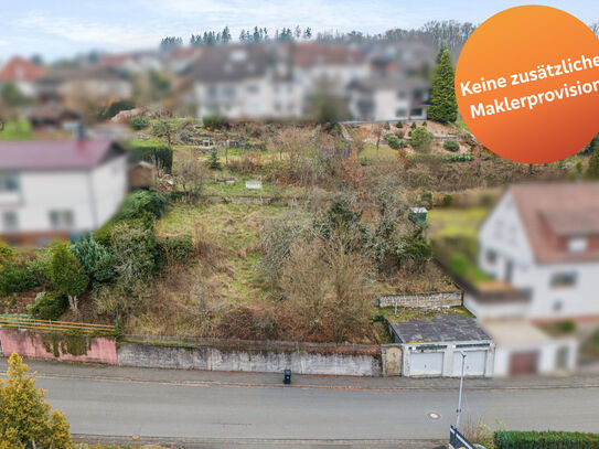 *Provisionsfrei* Erschlossene Baulücke mit zwei Garagen in Bad Endbach-Verwirklichen Sie Ihren Traum