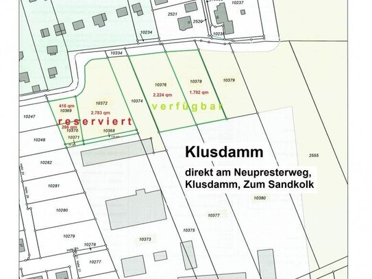 Klusdamm: Weide, Grundstück, Pferdekoppel, Hundewiese