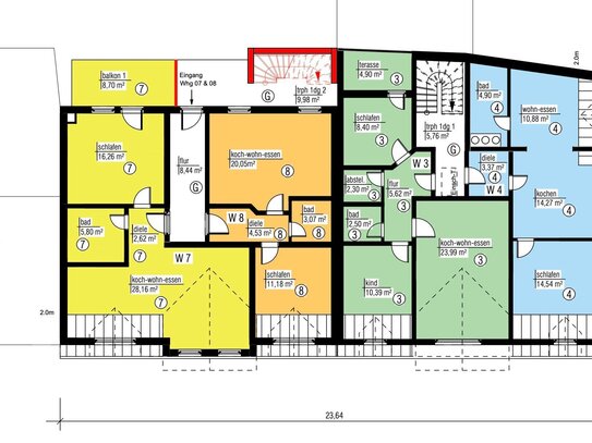 Preiswerte 2-Zimmerwohnung mit guter Rendite