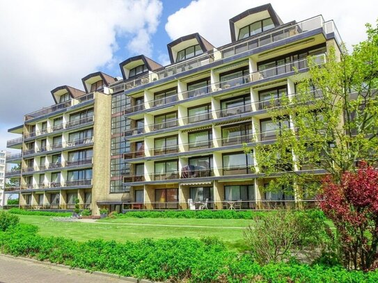 Apartment mit Balkon direkt am Sandstrand