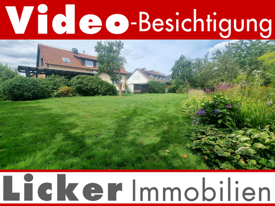 1 Fam.-Haus mit 2 Garagen und großem Garten auf 6,9Ar