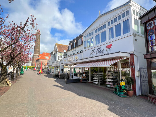 Ladengeschäft und Ferienwohnung in bester City-Lage