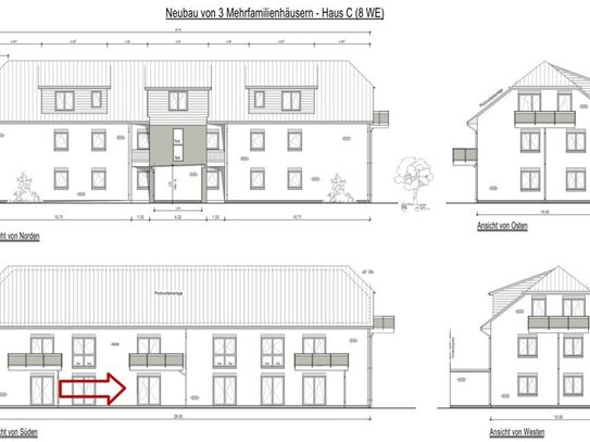 Neubau einer Eigentumswohnung in ruhiger Lage