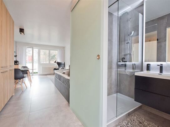 Design-Apartment mit Parkplatz, Waschmaschine, Reinigungsservice im Stuttgarter Westen