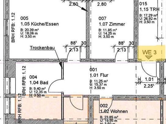 Erstbezug! 1. OG barrierefrei! EBK, Balkon Bad mit Fenster, Stellplatz