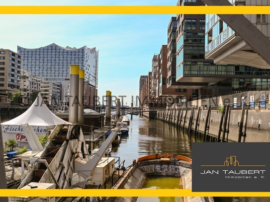 HAFENCITY MIT WASSERBLICK - 3-Zimmer-Wohnung mit Südbalkon + TG-Stellplatz